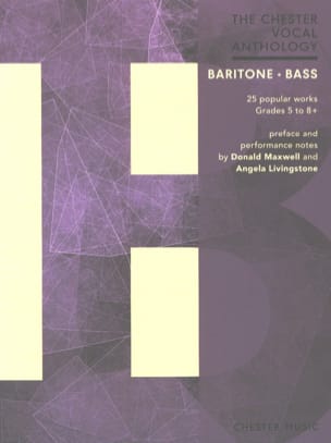 The Chester Vocal Anthology. Baryton - Basse Partition Recueils