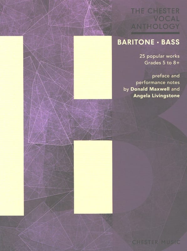 The Chester Vocal Anthology. Baryton - Basse Partition Recueils