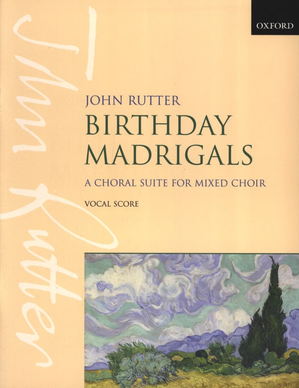 Birthday Madrigal - RUTTER - Partition - Chœur