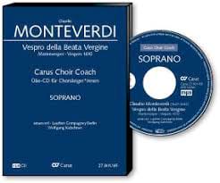 Vespro Della Beata Vergine MONTEVERDI Partition