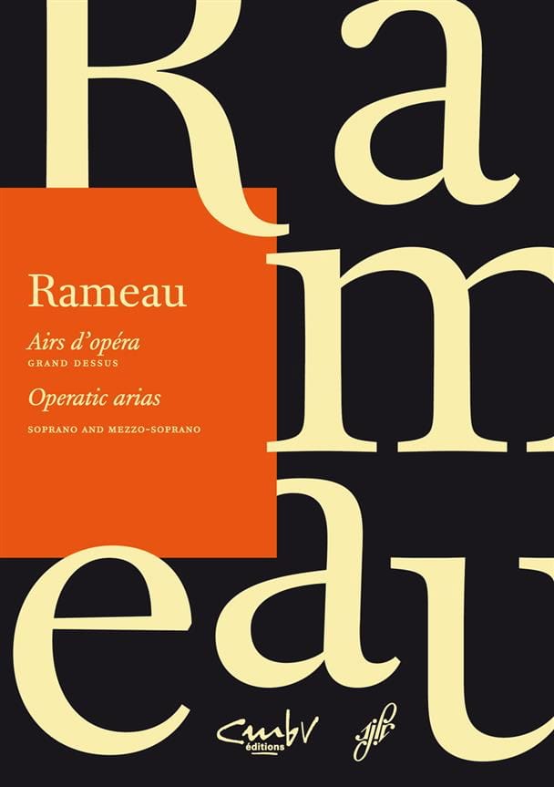 Airs d'opéra. Grand dessus RAMEAU Partition Opéras