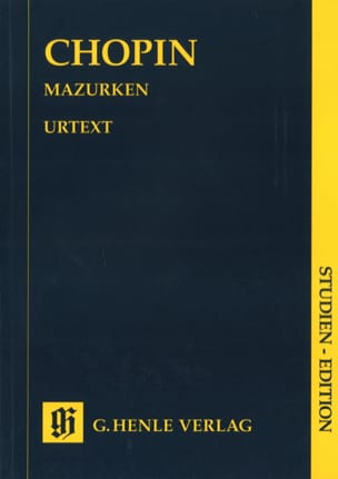 Mazurkas CHOPIN Partition Petit format