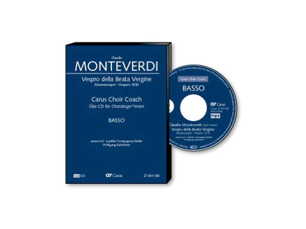 Vespro Della Beata Vergine MONTEVERDI Partition