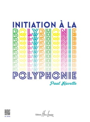 Initiation à la polyphonie Paul Huvelle Partition Piano