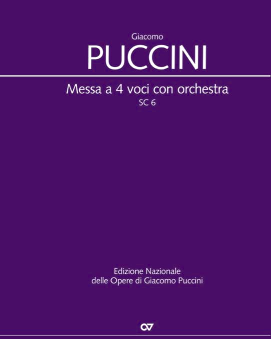 Messa a 4 voci con orchestra PUCCINI Partition