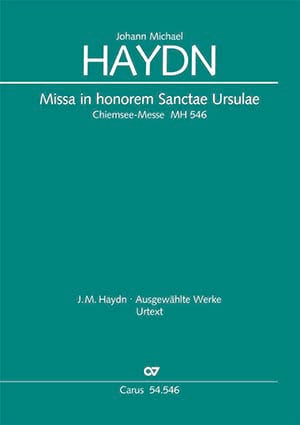 Missa in honorem Sanctae Ursulae - Johann Michael Haydn - Partition