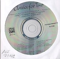 Classics for two. CD Partition Musique de chambre vocale