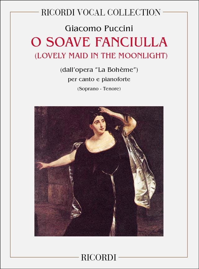 O Soave Fanciulla. la Bohême PUCCINI Partition Opéras