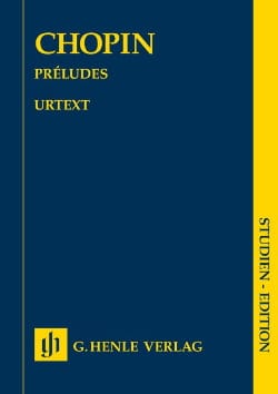 Préludes CHOPIN Partition Petit format