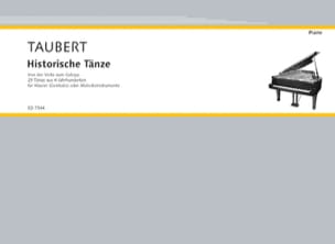 Historische Tänze Partition Clavecin