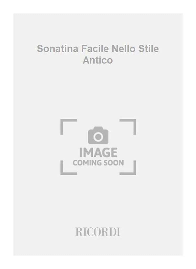 Sonatina Facile Pozzoli Partition Piano