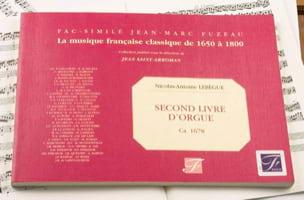 Second Livre D'orgue Nicolas Lebègue Partition Orgue