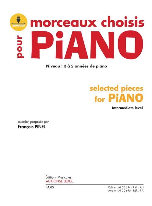 Morceaux choisis pour piano Partition Piano