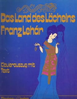 Das Land des Lachelns LEHAR Partition Opéras