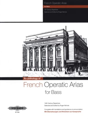 French Operatic Arias Basse Partition Opéras