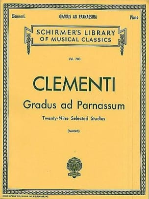 Gradus Ad Parnassum CLEMENTI Partition Piano