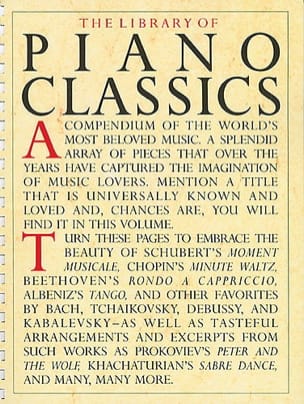 The Library of Piano Classics Volume 1 Partition Piano