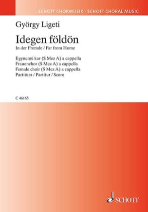 Idegen földön LIGETI Partition Chœur