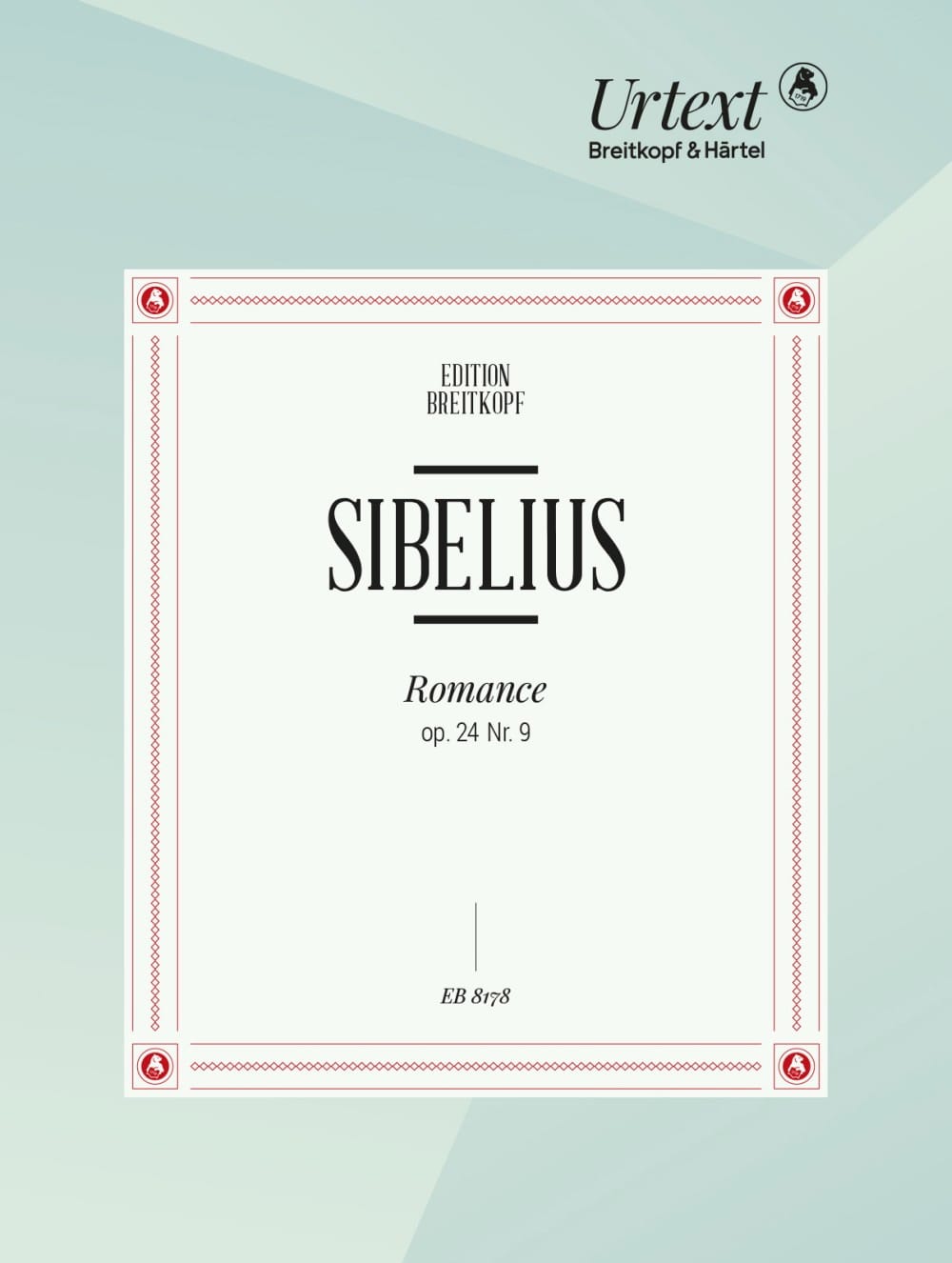 Romance Opus 24 N° 9 SIBELIUS Partition Piano