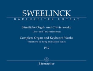 Oeuvre pour orgue et clavier Volume 4-2 - Jan Pieterszoon Sweelinck