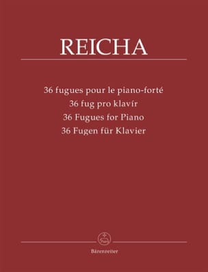 36 Fugues Pour le Piano-Forte REICHA Partition Piano