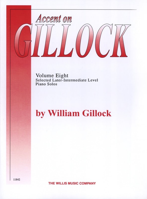 Accent on Gillock Volume 8 - William Gillock - Partition - Piano