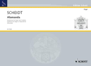 Alamanda Samuel Scheidt Partition Orgue