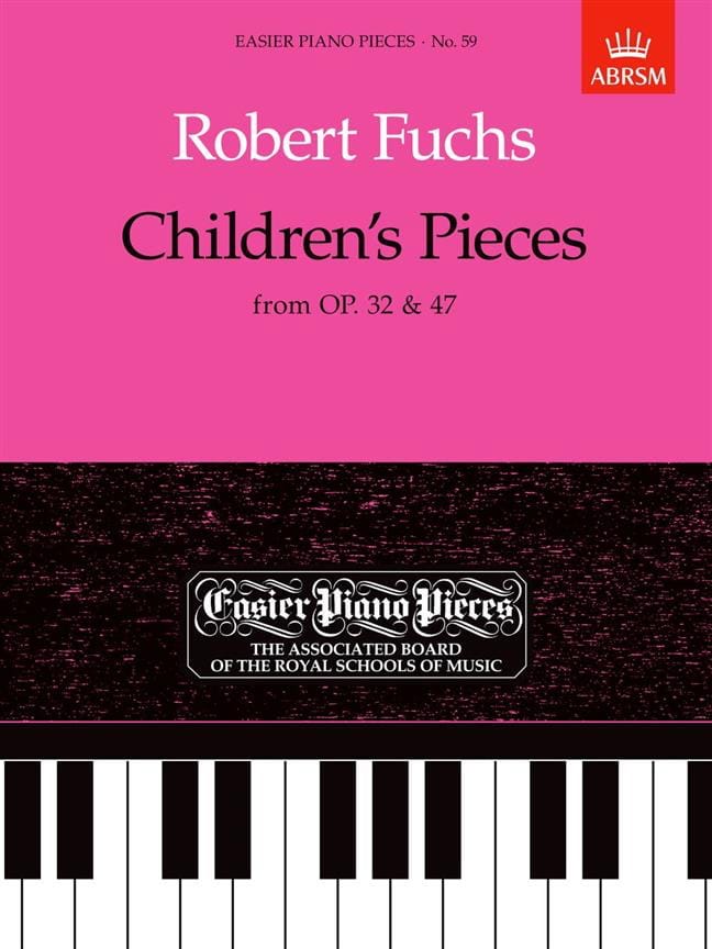 Children's Pieces Robert Fuchs Partition Piano