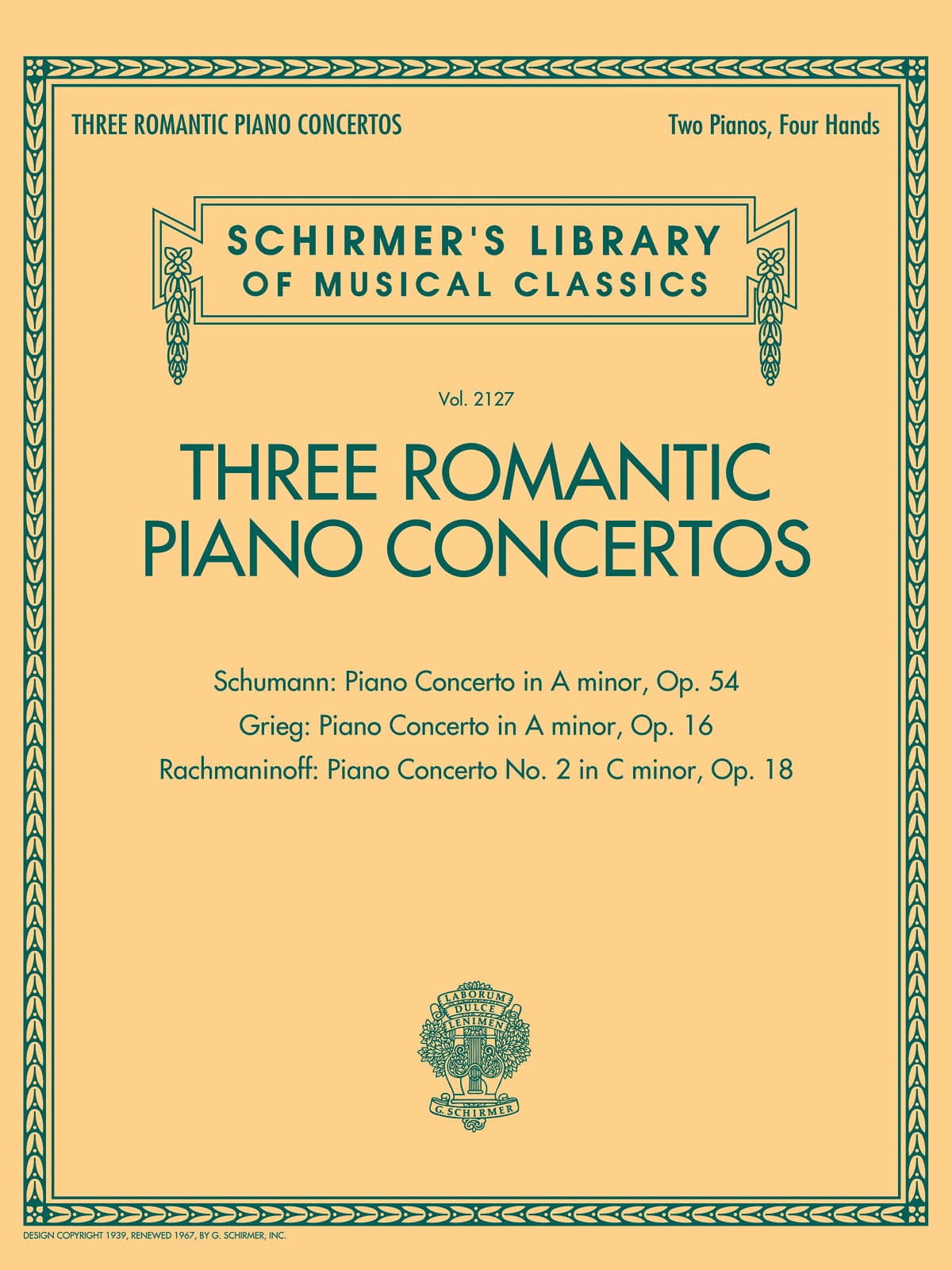 3 Concertos romantiques Partition Piano