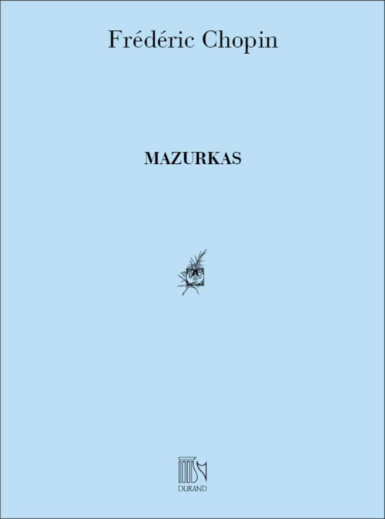 Mazurkas CHOPIN Partition Piano