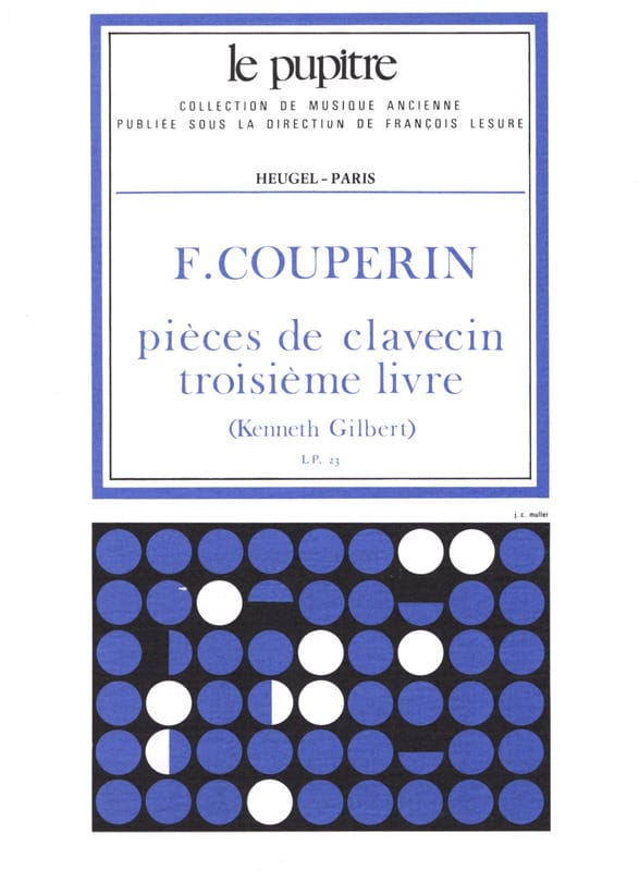 Pièces de Clavecin. Livre 3 COUPERIN Partition Clavecin