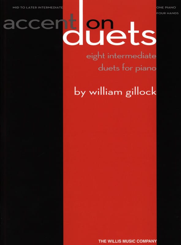 Accent on duets - William Gillock - Partition - Piano