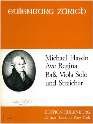 Ave Regina Michael HAYDN Partition Musique de chambre vocale