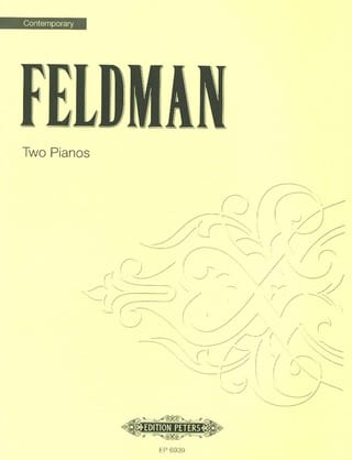 Two Pianos Morton Feldman Partition Piano
