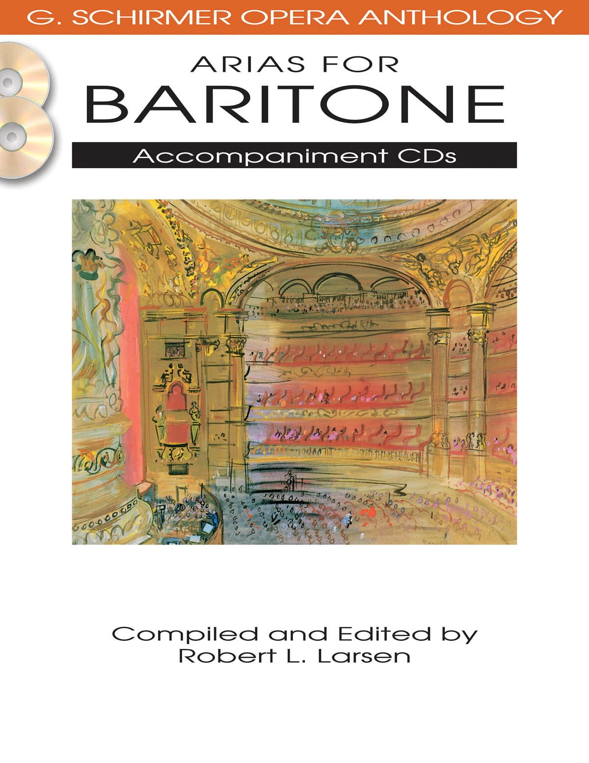 Opera Anthology : Arias Pour Baryton Accompaniment CD's - Partition