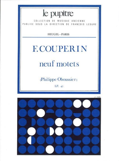 9 Motets - COUPERIN - Partition - Chœur