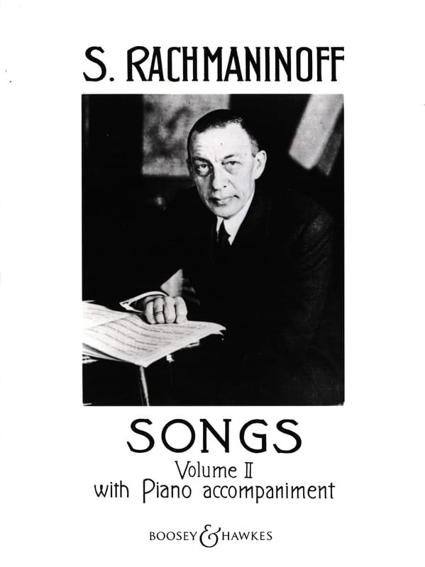 Songs Volume 2 RACHMANINOV Partition Mélodies