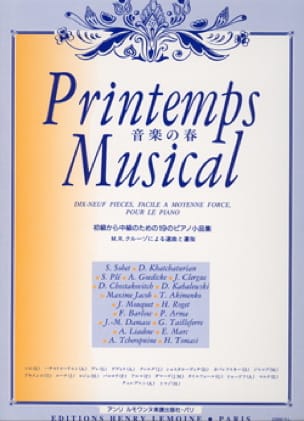 Printemps Musical Partition Piano