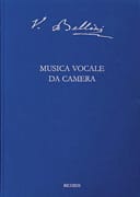 Musica Vocale Da Camera BELLINI Partition Mélodies