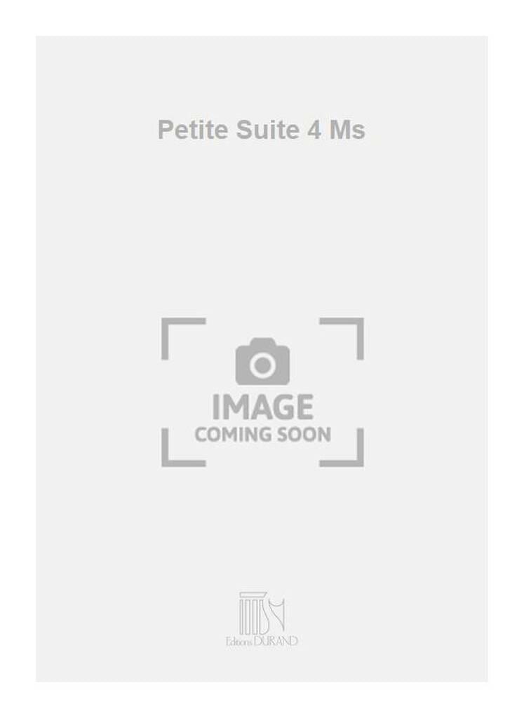 Petite Suite 4 Mains Jean Roger-Ducasse Partition Piano