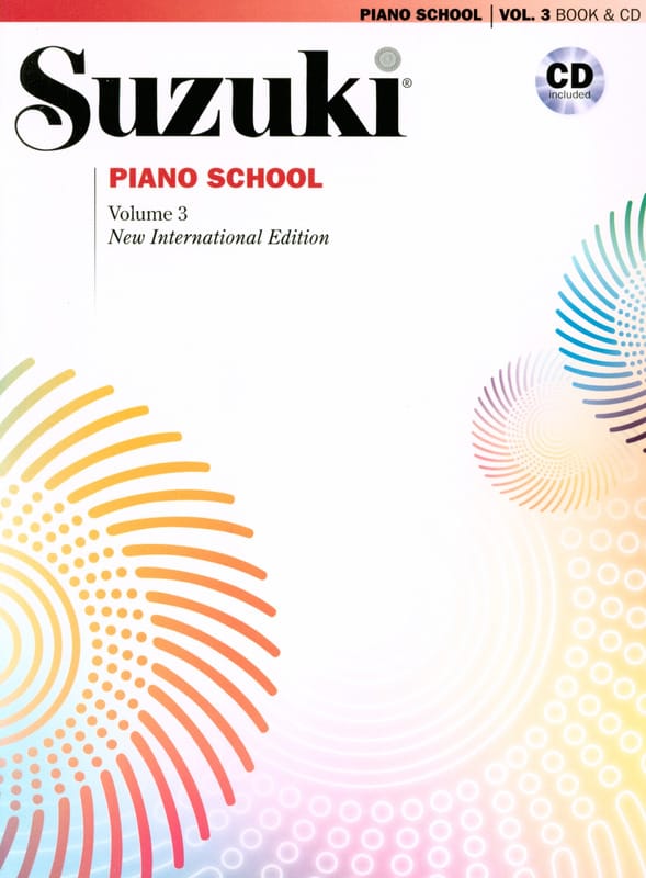 Suzuki Piano School Volume 3 - SUZUKI - Partition - Piano