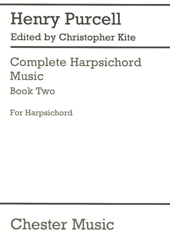 Complete Harpsichord Music Volume 2 PURCELL Partition Clavecin