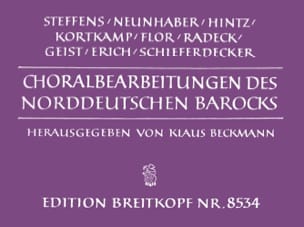 Chorals Baroques de l'Allemagne du Nord Partition Orgue