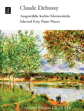 Ausgewählte leichte Klavierstücke DEBUSSY Partition Piano