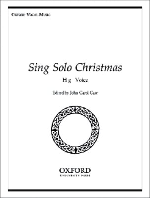 Sing Solo Christmas. Voix Haute Partition Mélodies