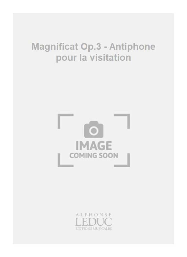 Magnificat Op. 3 - Jean-Louis Florentz - Partition - Chœur