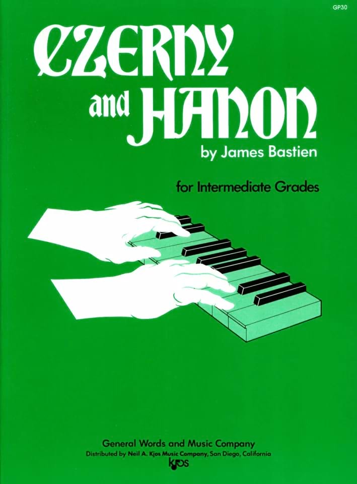 Czerny And Hanon For Intermediate Grades James Bastien Partition Piano
