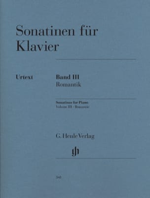 Feuillez l'ouvrage Sonatines Volume 3 - Partition - Piano