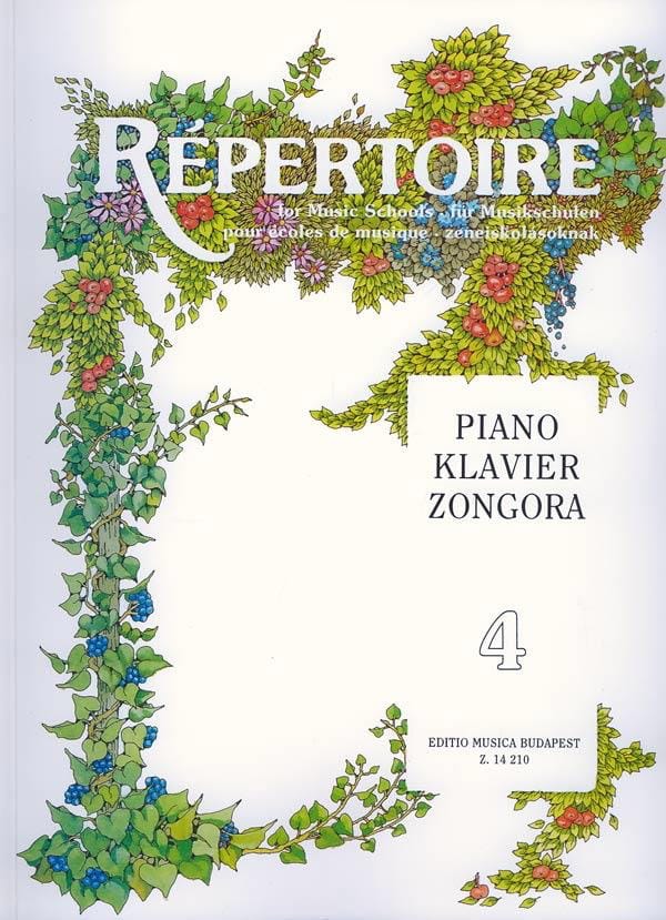 Répertoire pour les écoles de musique Volume 4. - Partition - Piano