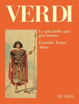 Le Piu Belle Arie Per Tenore VERDI Partition Opéras
